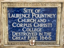 Laurence Pountney Church Site and Corpus Christi College Site (id=1874)